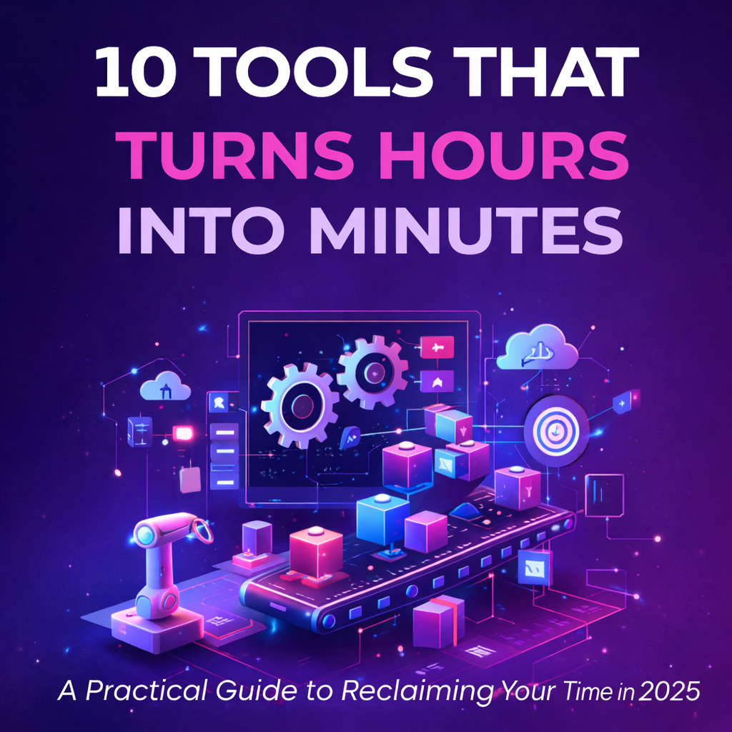 10 Tools That Turn Hours Into Minutes
