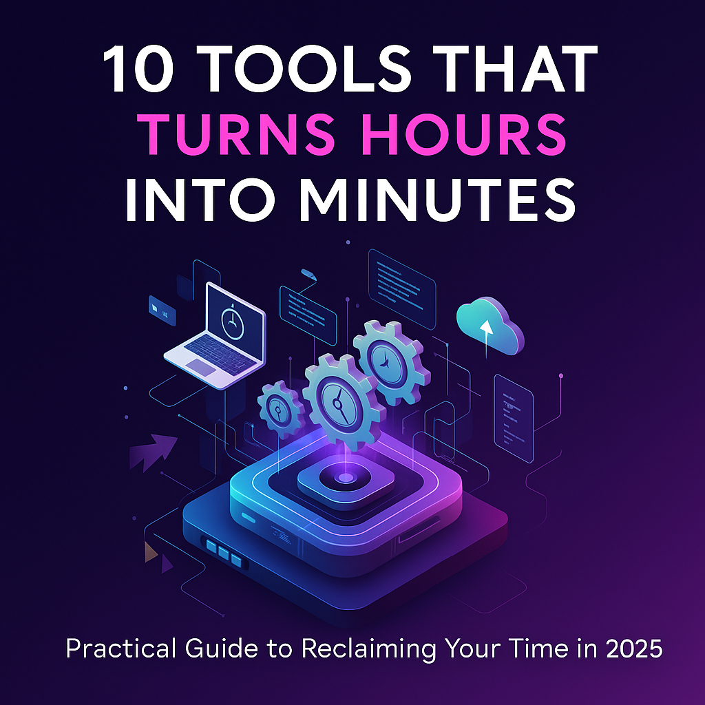 10 Tools That Turn Hours Into Minutes