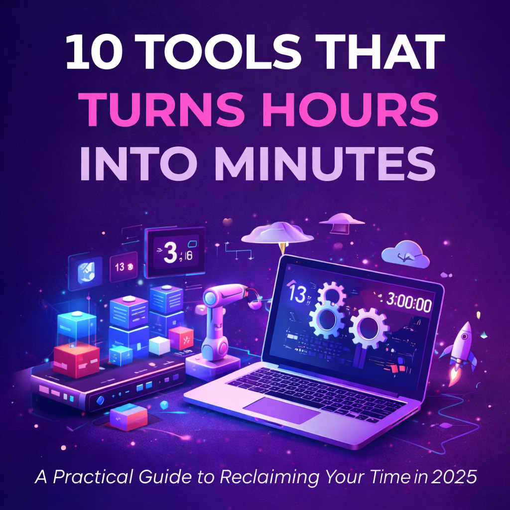 10 Tools That Turn Hours Into Minutes