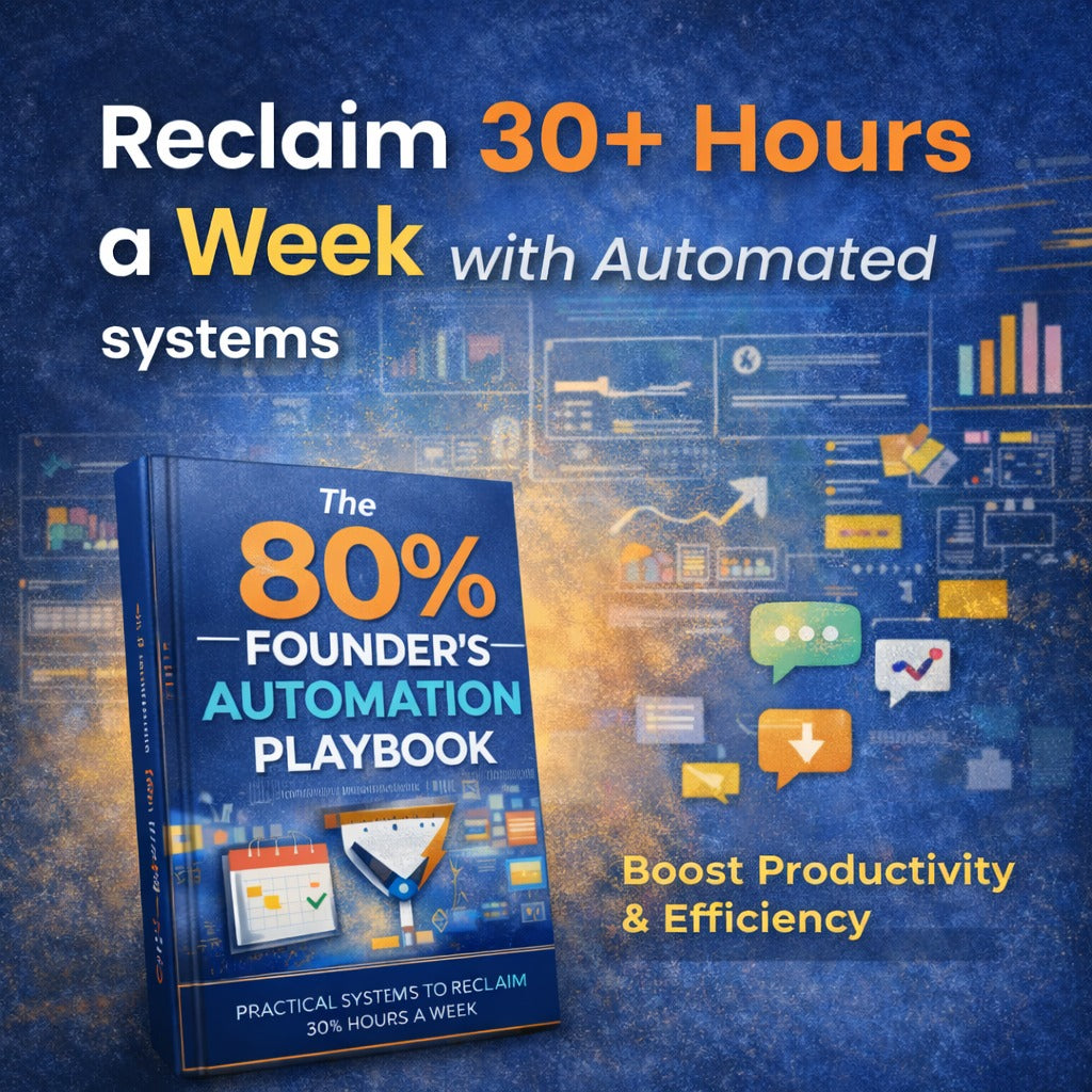 How Smart Founders Automate 80% of Their Work