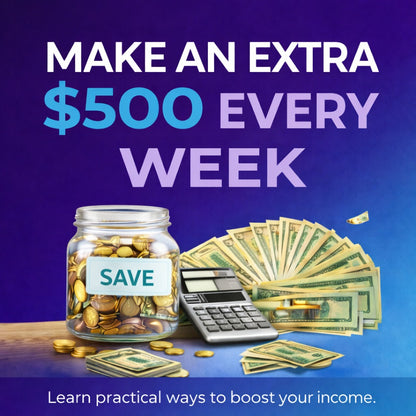 10 Ways To Make $500 Per Week